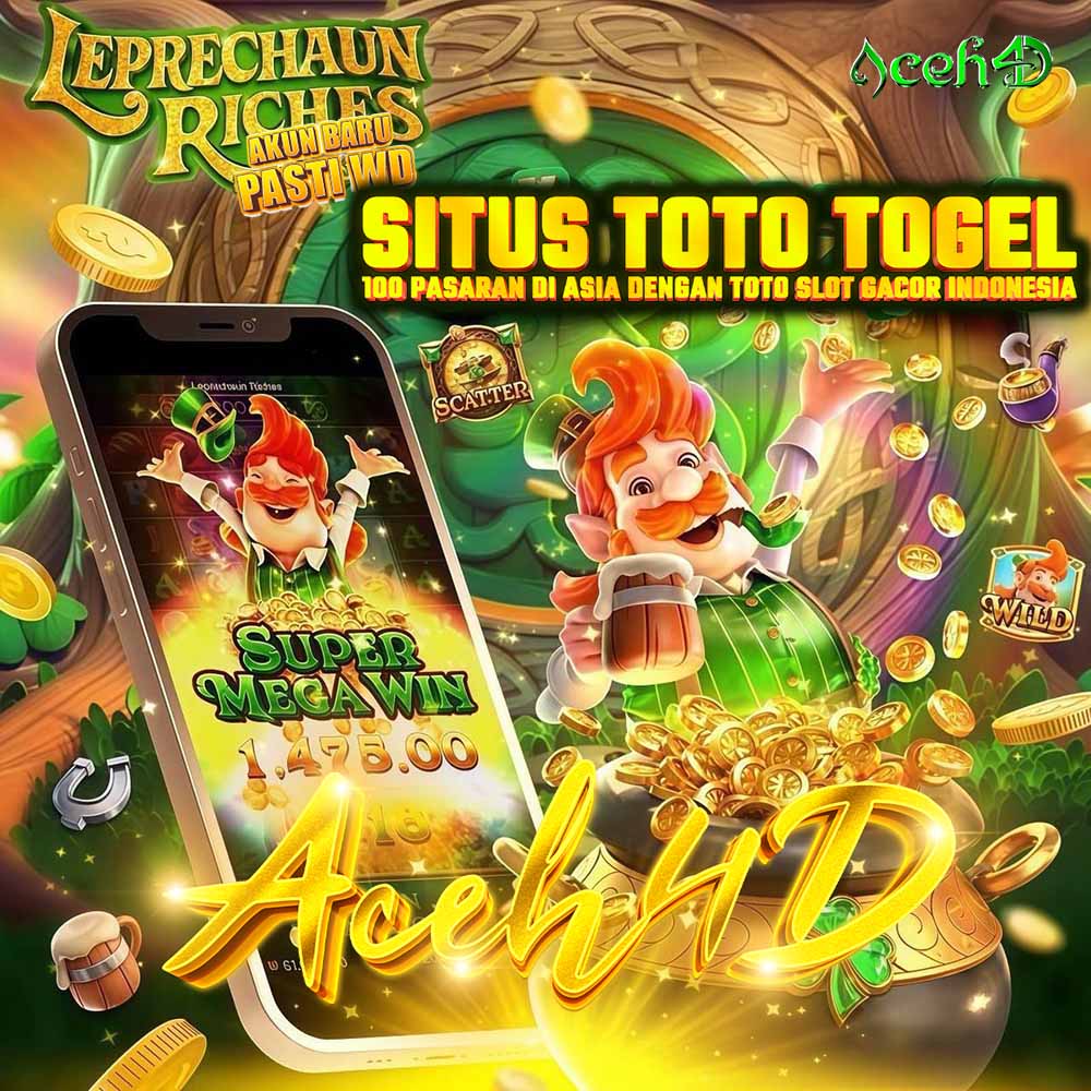 ACEH4D » Situs Toto Slot Terpercaya 2025 dengan Slot 777 Paling Gacor Hari Ini image 1