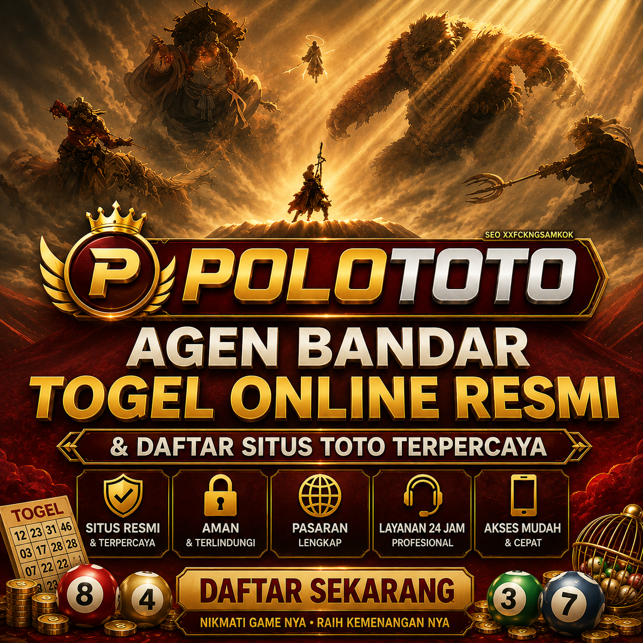 POLOTOTO: Agen Bandar Togel Online Resmi & Daftar Situs Toto Terpercaya