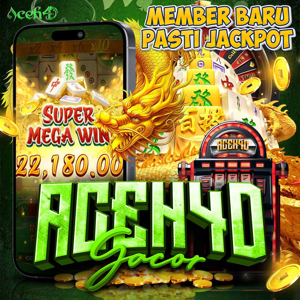 ACEH4D | Situs Toto Slot Gacor Resmi & Login Mudah Tanpa Rungkat image 1
