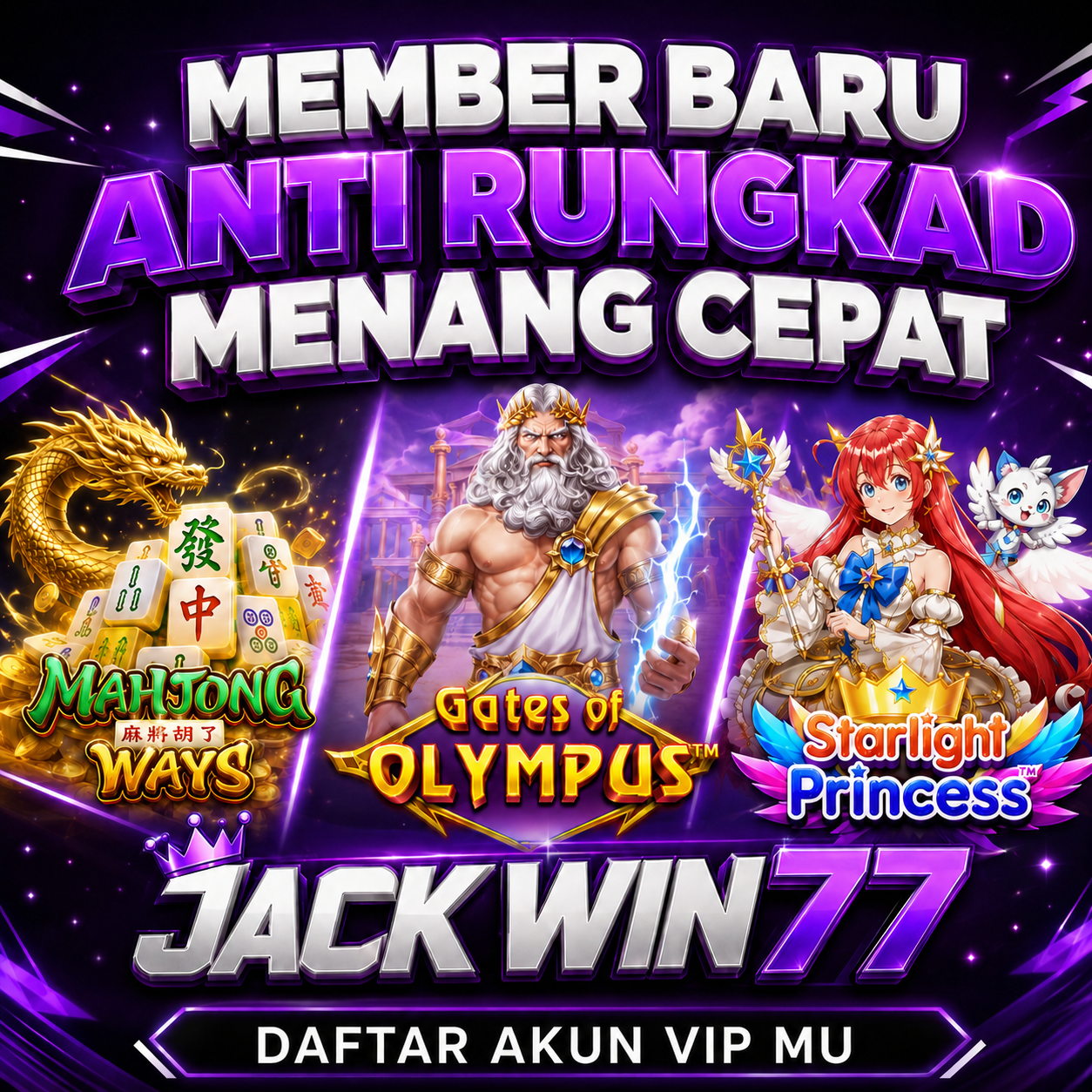 JACKWIN77 Promo Banner