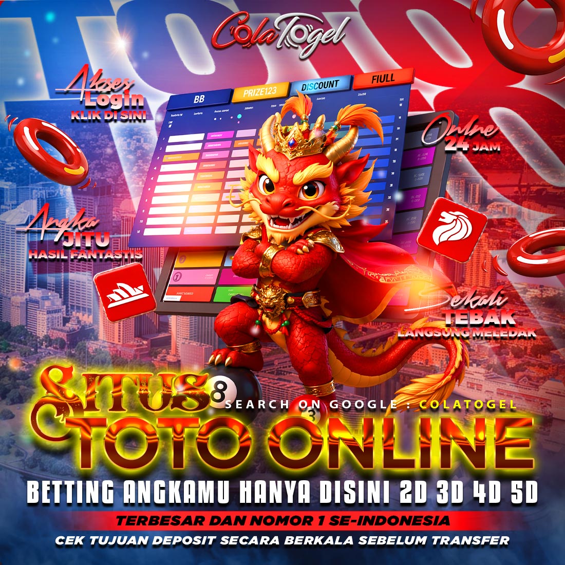 COLATOGEL : Login Situs Toto & Togel Online Resmi dan Terpercaya Terbesar 2026