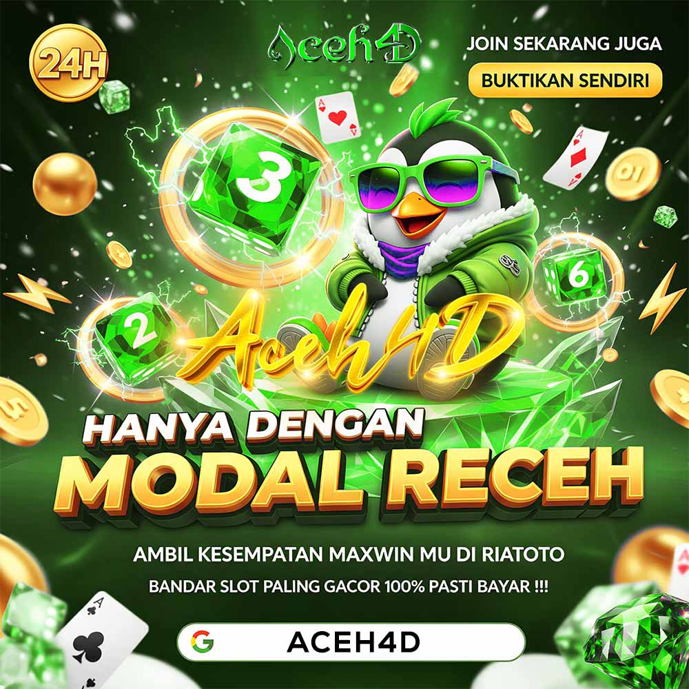Nikmati Slot Gacor & Toto Slot 777 Paling Hoki di ACEH4D | Link Resmi Terbaru image 1