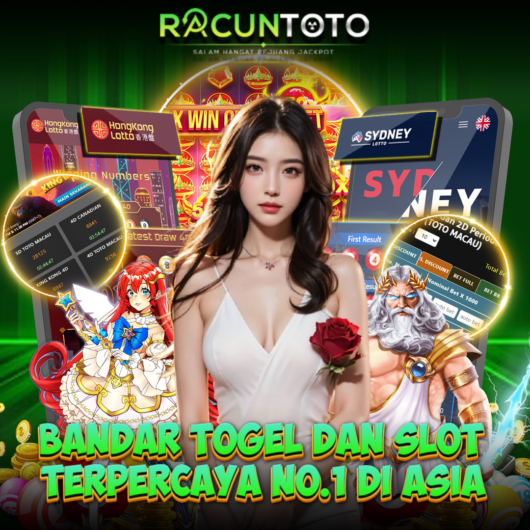 RACUNTOTO: Situs Toto Togel Hongkong Lotto dan Slot Online Terlengkap