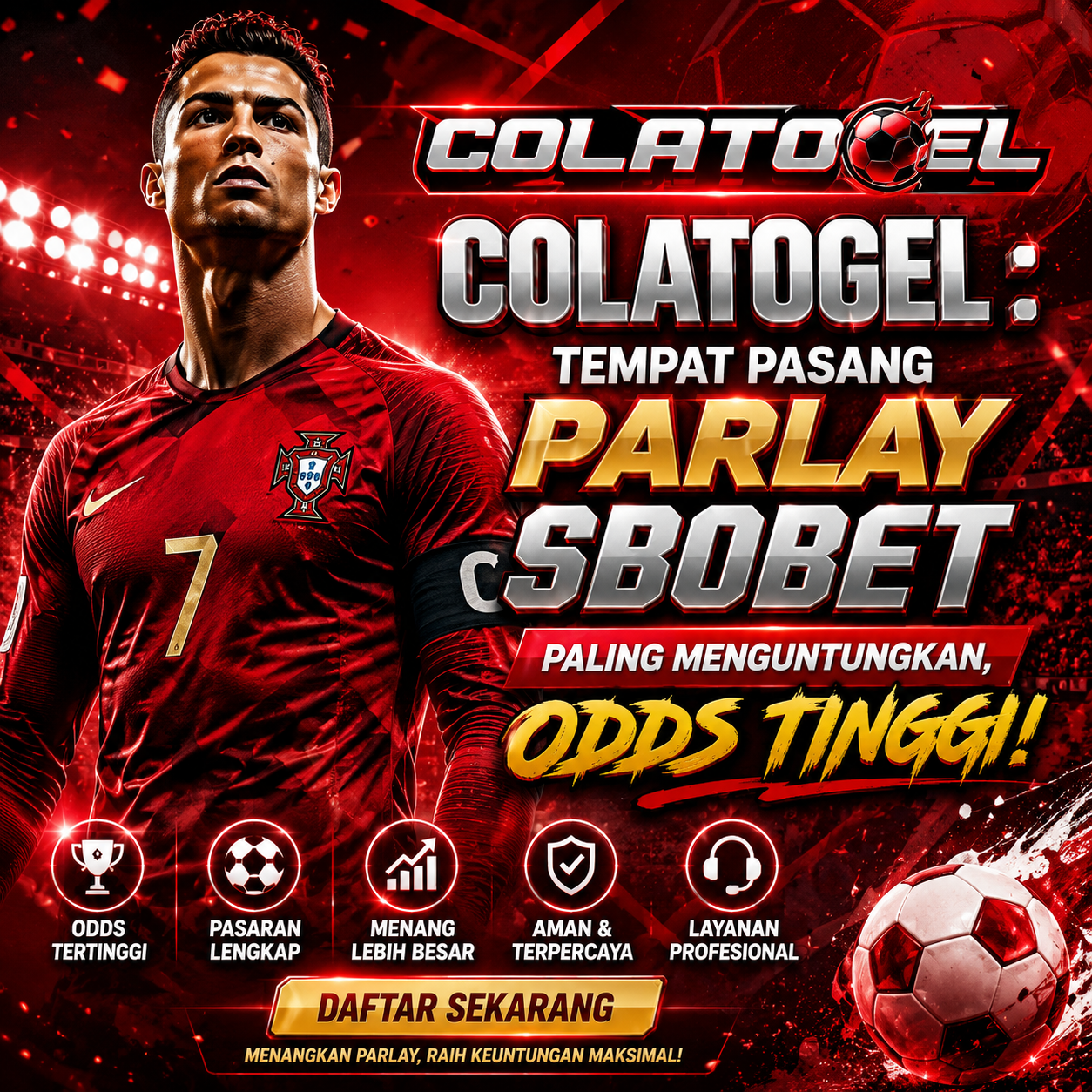 COLATOGEL : Tempat Pasang Parlay SBOBET Paling Menguntungkan, Odds Tinggi! by Hey siriusly