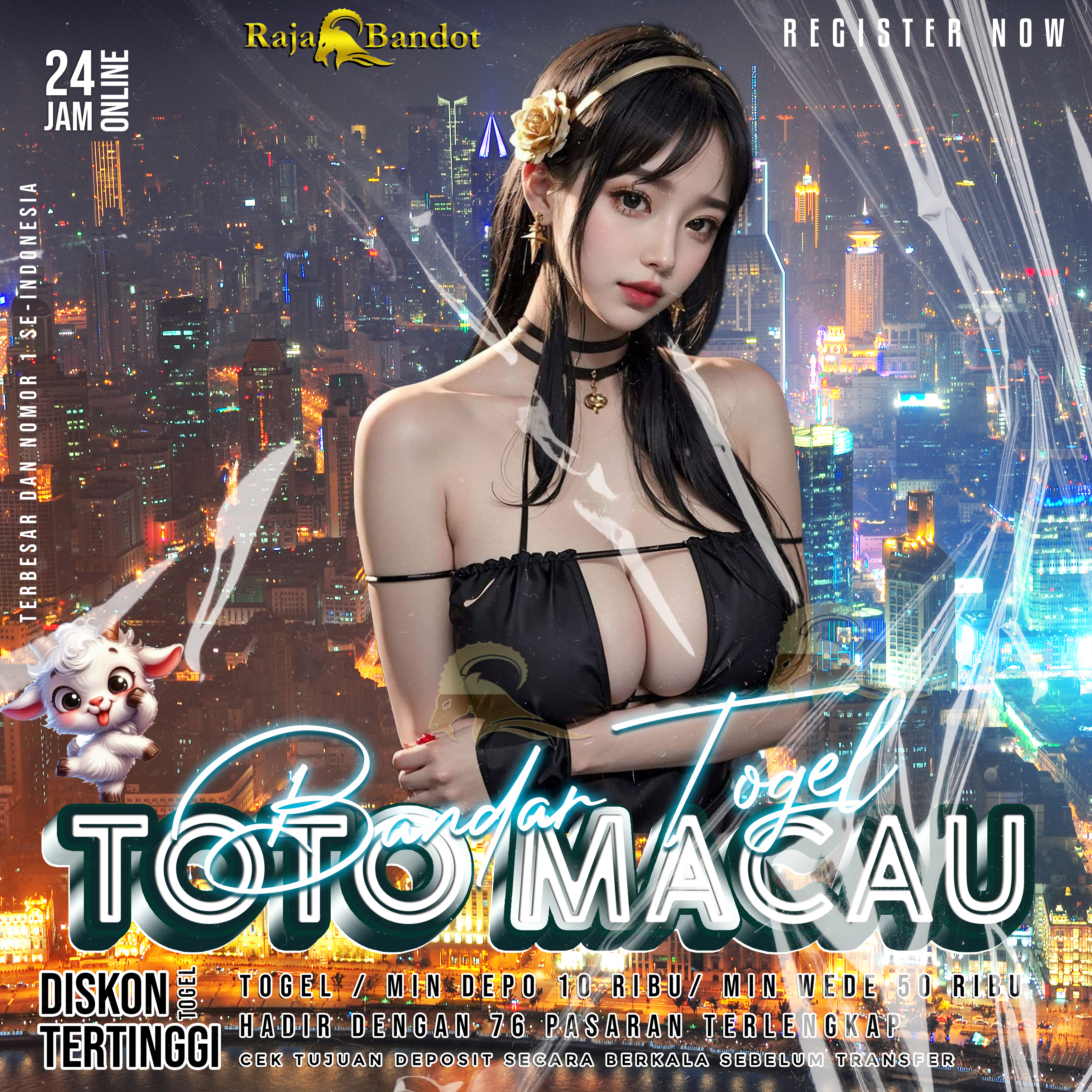 RAJABANDOT 🛩️ Jackpot Bandar Togel Macau Terbesar 2024!