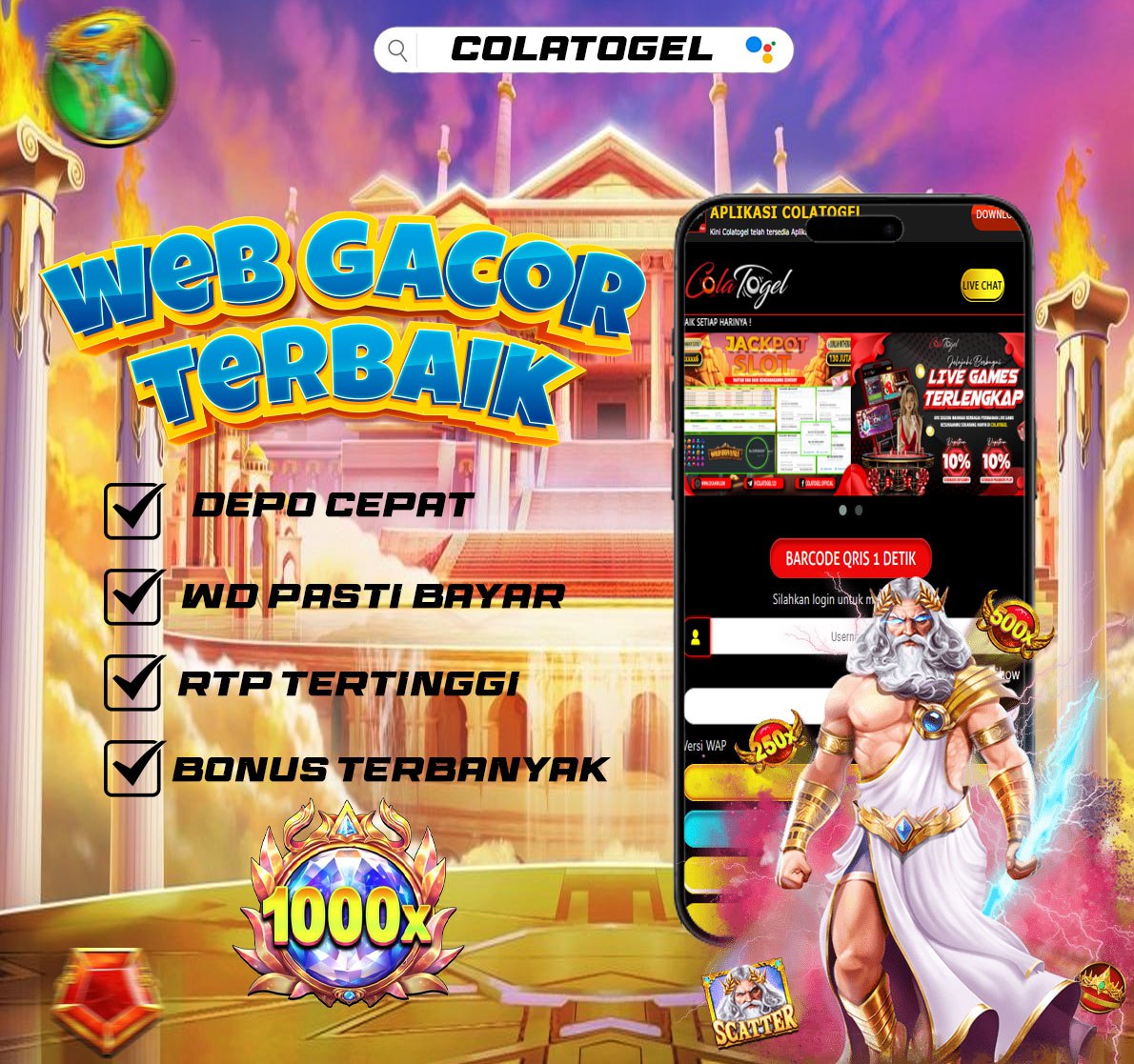 Colatogel : Situs Login slot gacor terpercaya 2025