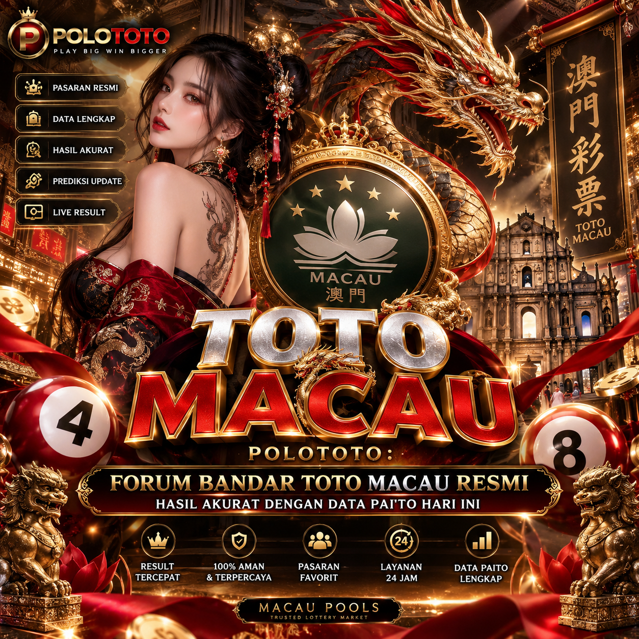 POLOTOTO : Forum Bandar Toto Macau Resmi Hasil Akurat Dengan Data Paito Hari Ini
